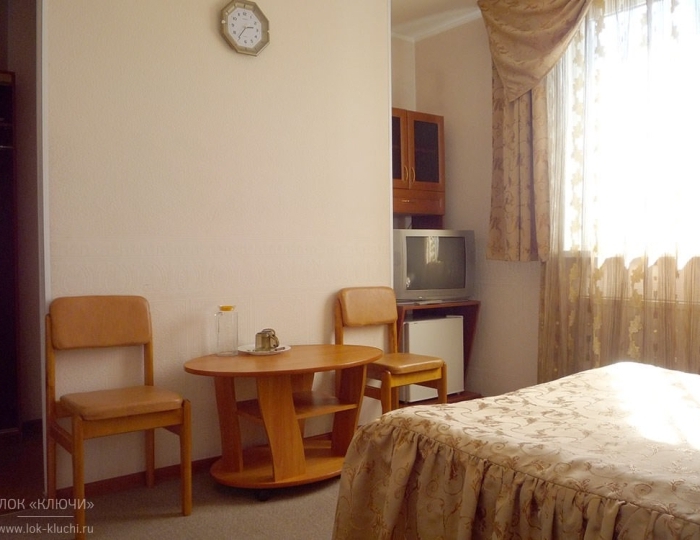 Номер 1-местный 2,3,4 эт. корпус Заречный - Санаторий «Родничок» Ключи